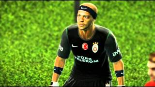 Melonun Kurtardığı Penaltı Pes 2012de Gerçek Spiker Montajı [upl. by Inotna965]