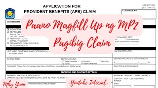 Paano Magfill up ng Form at Mag Claim sa Pag ibig MP2 upon Maturity  Mhy Yumi mp2 pagibig [upl. by Yeltsew]