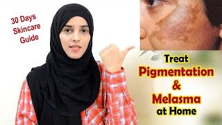 Get rid of PIGMENTATION amp MELASMA at home ll Pigmentation treatment at Home [upl. by Hedveh]