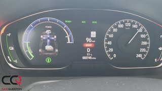 Honda Accord Hybrid Acceleration Test  060 mph times  0100 Kmh [upl. by Anehc975]