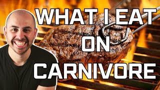 What I eat on the Carnivore Diet with amazing results  Ep 29 [upl. by Rodney312]