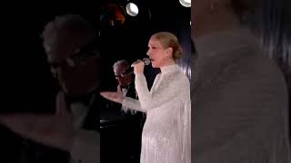 CELINE DION and the Hymne A LAmour at the OLYMPIC GAMES  Lyrical or popular music music [upl. by Anasus]