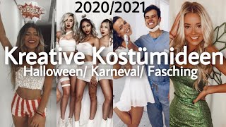 Kreative KOSTÜMIDEEN alleine und für Gruppen 🎃 HALLOWEEN KARNEVAL FASCHING [upl. by Amatruda19]