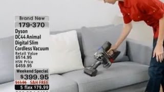 Dyson DC44 Animal Digital Slim Cordless Vacuum and Accessories [upl. by Lerred]