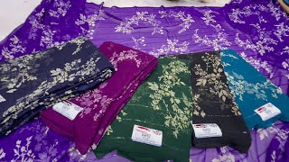 158 Dailywear Designer Fancy sarees in chickpet Bangalore  single piece courier available [upl. by Nameloc]