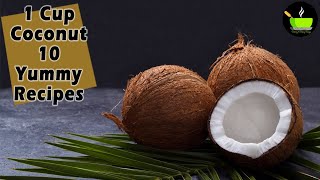 10 Coconut Recipes  10 Best coconut recipes  Healthy Desserts with coconut  Coconut Flour Recipes [upl. by Nathanael]