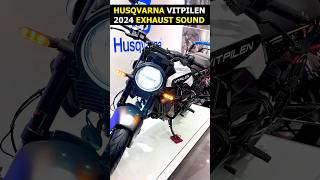 2024 husqvarna vitpilen 250  exhaust sound check  😲😲😲 shorts [upl. by Idnem]