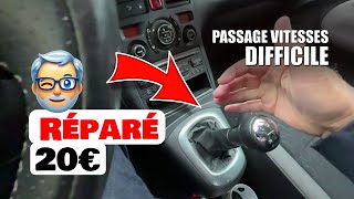 DUR DUR les vitesses sur ma Citroën C3 Picasso [upl. by Nalyad]