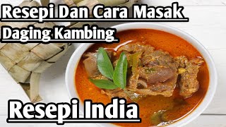 Resepi Masak Kari Daging Kambing Yang Sedap [upl. by Nahsin]