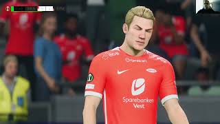 SK Brann vs My reactions and comments gameplay EA Sports FC 24 [upl. by Eob61]