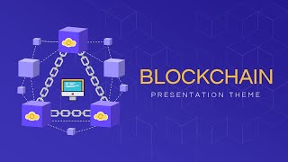 Blockchain Theme Animated PowerPoint Slides [upl. by Aven]