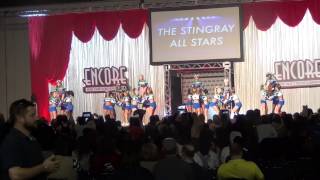 Stingrays Scarlet Lg Jr 3  1st  Encore Championship 2013 [upl. by Enirehtakyram]