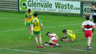 EirGrid GAA Ulster U21 Football Championship Final  Donegal v Derry Monday April 10th 2017 [upl. by Kiryt]