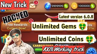 Carrom pool  Carrom pool unlimited coins and gems🤑  Carrom pool hack  Carrom disc pool [upl. by Oijimer874]