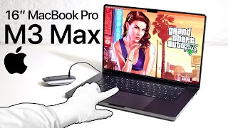 7000 MacBook Pro M3 Max Unboxing  Running Windows Games GTA5 Cyberpunk 2077 [upl. by Lehctim887]