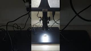 100X Digital Microscope for surface texture inspection [upl. by Ellierim440]