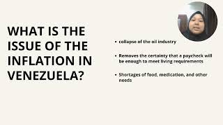 VENEZUELA INFLATION AND UNEMPLOYMENT [upl. by Panaggio]