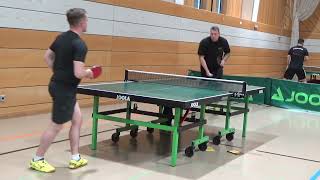 Michalik TTR ueber 2100 Nr 1 Etwashausen vs Michael Grund 20231003 Table Tennis Kitzingen Stativ [upl. by Norean]