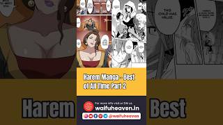 Best Harem Manga Ongoing  Part 2 Shorts [upl. by Tav]