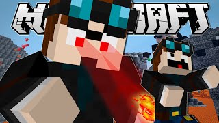 Minecraft  GIANT DANTDM BOSS BATTLE [upl. by Euqinom934]