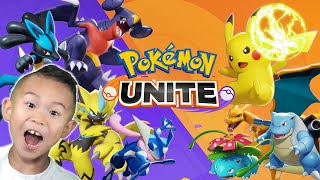 A Fun POKEMON Game Pokemon Unite Gameplay [upl. by Pool]