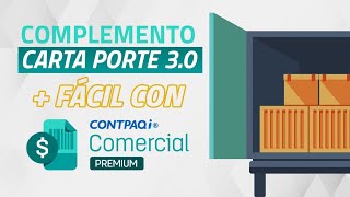 Complemento Carta Porte 30 en CONTPAQi Comercial Premium [upl. by Eeramit803]