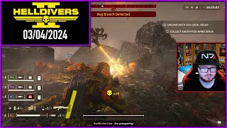 Helldivers 2 Diving Deeper Into Liberty 3rd April 2024 [upl. by Romeo285]