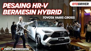 New TOYOTA YARIS CROSS 2023  VISUAL REVIEW exterior interior  Hybrid Car Adventure [upl. by Katz]