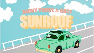 Nicky Youre dazy  Sunroof lyric video [upl. by Tamis]