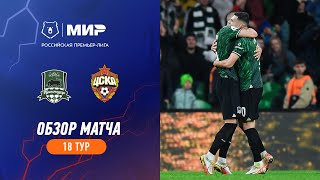 Highlights FC Krasnodar vs CSKA  RPL 202324 [upl. by Palla]