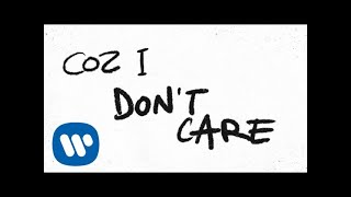 Ed Sheeran amp Justin Bieber  I Dont Care Official Lyric Video [upl. by Darleen]