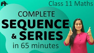 Sequences and Series Class 11 Chapter 9  in Hindi [upl. by Rebmac319]