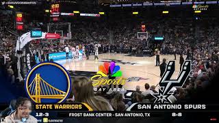 FlightReacts To WARRIORS at SPURS  FULL GAME HIGHLIGHTS  November 23 2024 [upl. by Hamian462]