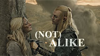 Galadriel amp Sauron  Not Alike [upl. by Kcirdneh]