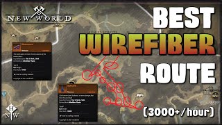 New World THE BEST WIREFIBER ROUTE Everything you need to know [upl. by Larry859]