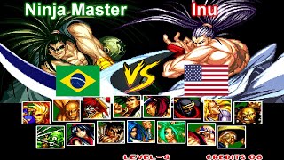 Samurai Shodown 2  Ninja Master vs lnu [upl. by Stockmon307]