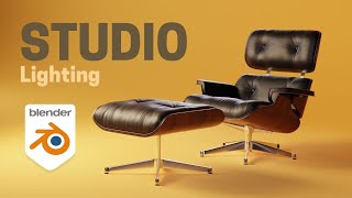 How to create a professional Studio Lighting in Blender 30 [upl. by Paula]