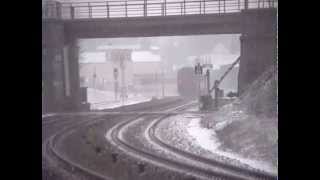 trains sous la neige à Abbeville en février et décembre 1993 [upl. by Loria]