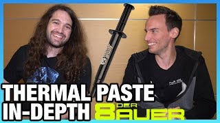 Der8auer DeepDives on Thermal Paste Misconceptions Curing amp More  LTX 2019 [upl. by Spiro]