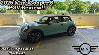 2025 Mini Cooper S POV Review Is It A Complete Redesign [upl. by Eerej618]