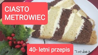 Jak zrobić ciasto METROWIEC  stary przepis na metrowiec świąteczne smaki [upl. by Schellens740]