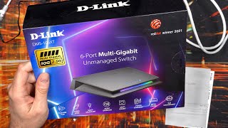 DLink 6Port MultiGigabit Unmanaged Switch DMS106XT  Unboxing amp First Look [upl. by Narayan]