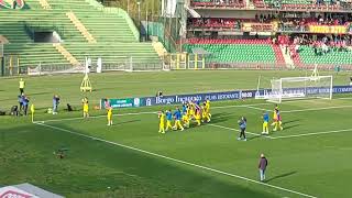 Serie B TernanaParma 13 finale triplice fischio saluto ai tifosi [upl. by Asenav]