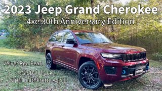 2023 Jeep Grand Cherokee 4xe 30th Anniversary [upl. by Alyam616]