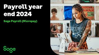 Sage Payroll Micropay  Payroll year end [upl. by Galvin]