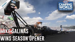 Mike Salinas wins season opener in Gainesville [upl. by Kim454]