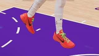 NBA 2K23 Next Gen Shoe Creator Kobe VI Reverse Grinch [upl. by Auberon]