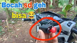 💥cara mudah pasang saklar sein hazard vario 125 led old modif terbaru [upl. by Sillek763]