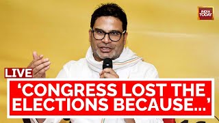 Prashant Kishor Interview Prashant Kishors Biggest Analysis Of 2024 Elections  India Today LIVE [upl. by Peisch744]