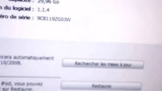 Jailbreaker un iPod Touch au firmware 115 [upl. by Caldwell682]